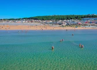 The Beach at Low Tide