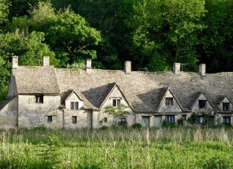 Arlington Row Cottages in the Cotswolds