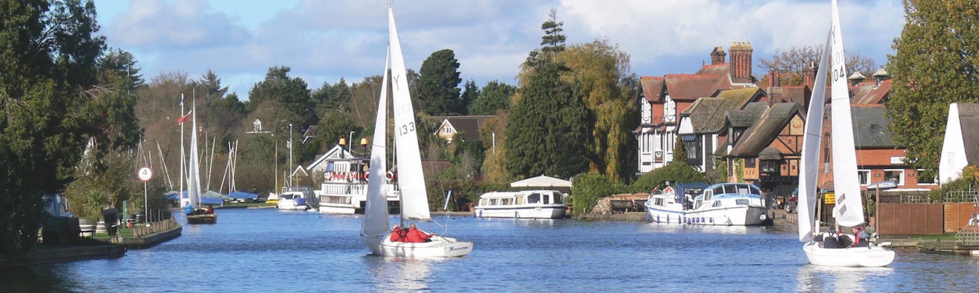 The Norfolk Broads at Horning